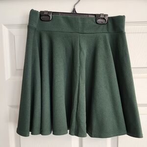 Green tennis skirt